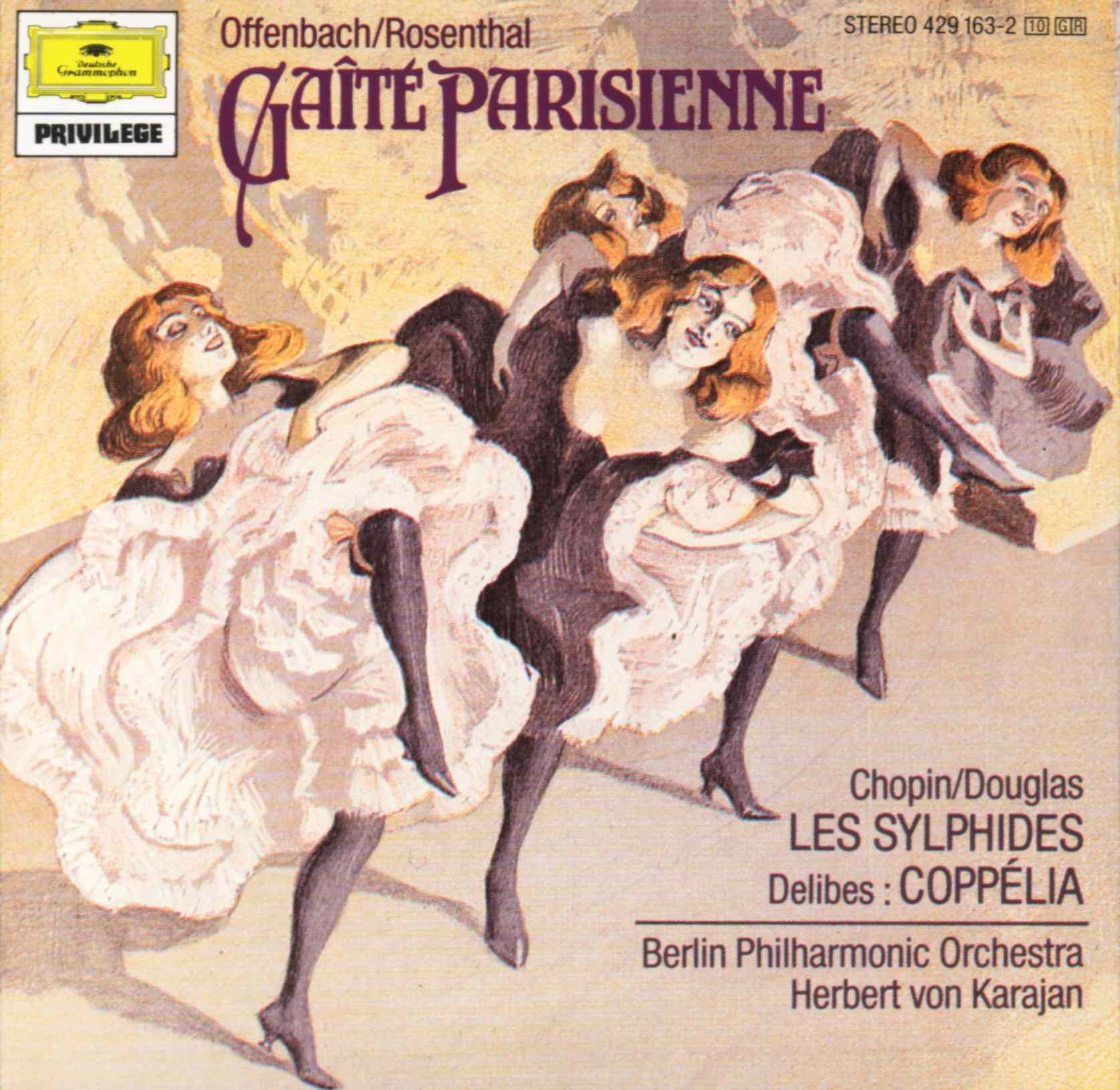 Chopin Les Sylphides, Gaite Parisienne, etc_Karajan_a.JPG